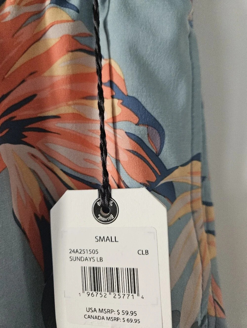 Billabong nwt mens